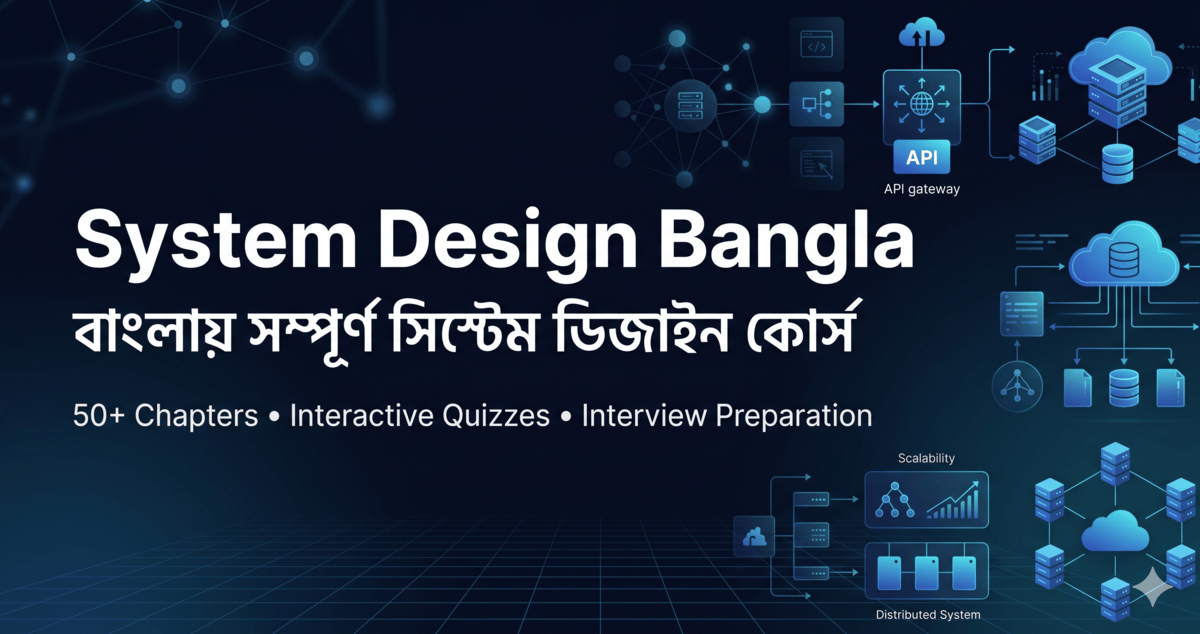 System Design Bangla - সম্পূর্ণ সিস্টেম ডিজাইন কোর্স বাংলায় ...